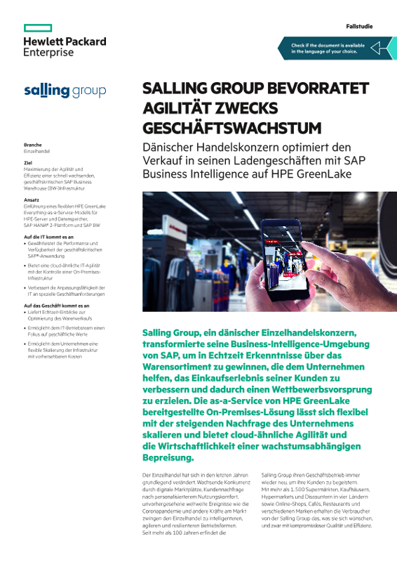Salling Group bevorratet Agilität, um zu wachsen – Fallstudie thumbnail
