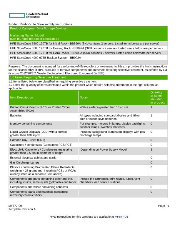 HPE Storage StoreOnce 4900_6500 Backup thumbnail