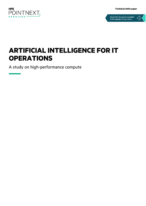 Artificial intelligence for IT operations technical white paper thumbnail