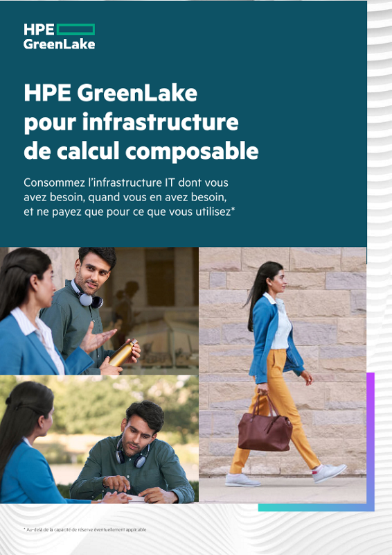 HPE GreenLake pour infrastructure de calcul composable thumbnail