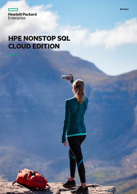 HPE NonStop SQL Cloud Edition brochure thumbnail