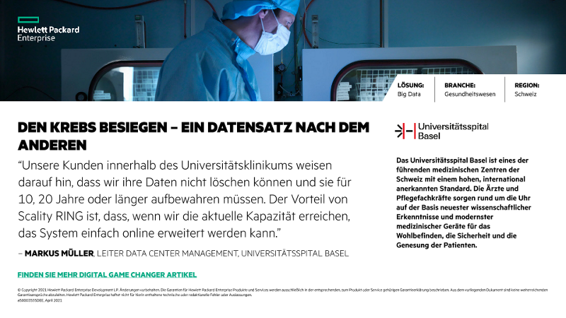 Den Krebs besiegen – ein Datensatz nach dem anderen success slide thumbnail