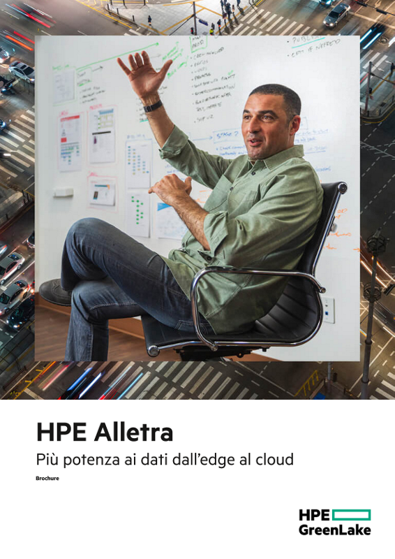 HPE Alletra - Più potenza ai dati dall’edge al cloud. thumbnail