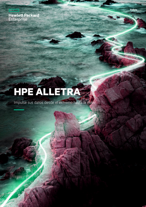 HPE Alletra: Folleto. Impulse sus datos desde la periferia hasta la nube thumbnail