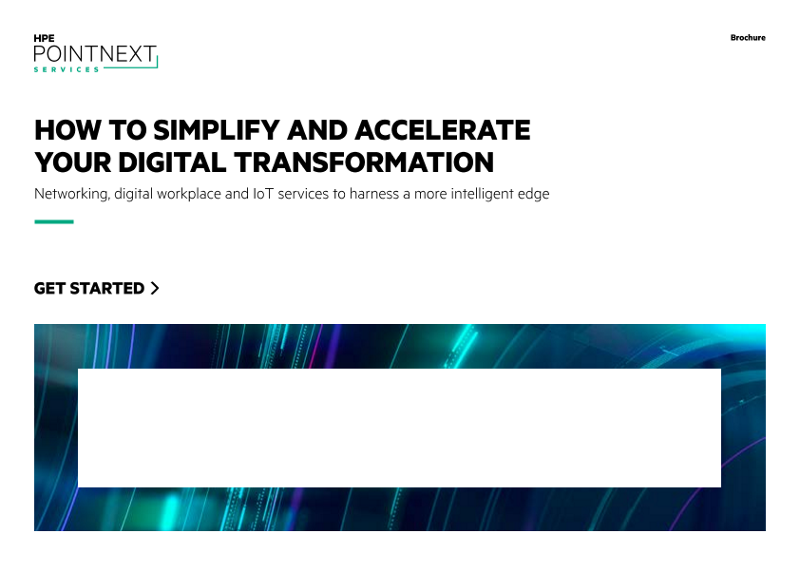 How to simplify and accelerate your digital transformation brochure thumbnail