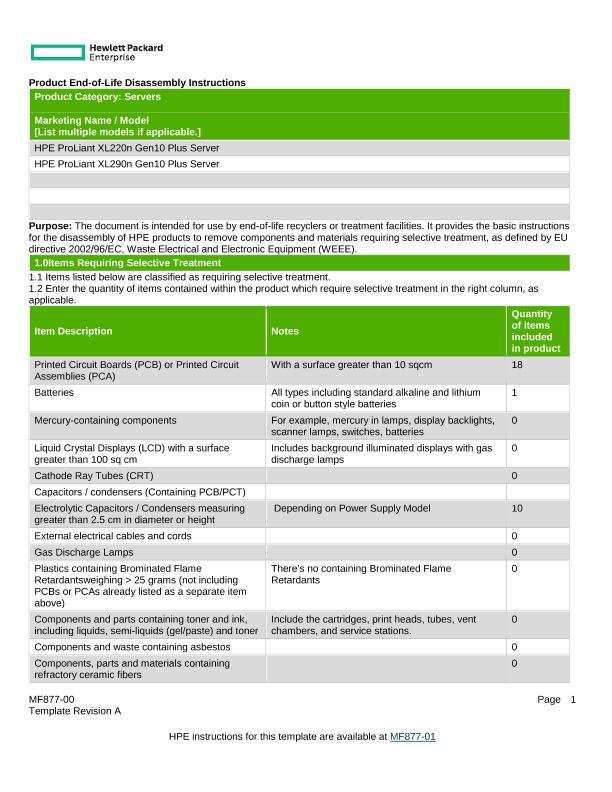 HPE ProLiant XL220n and XL290n Gen10 Plus Server thumbnail