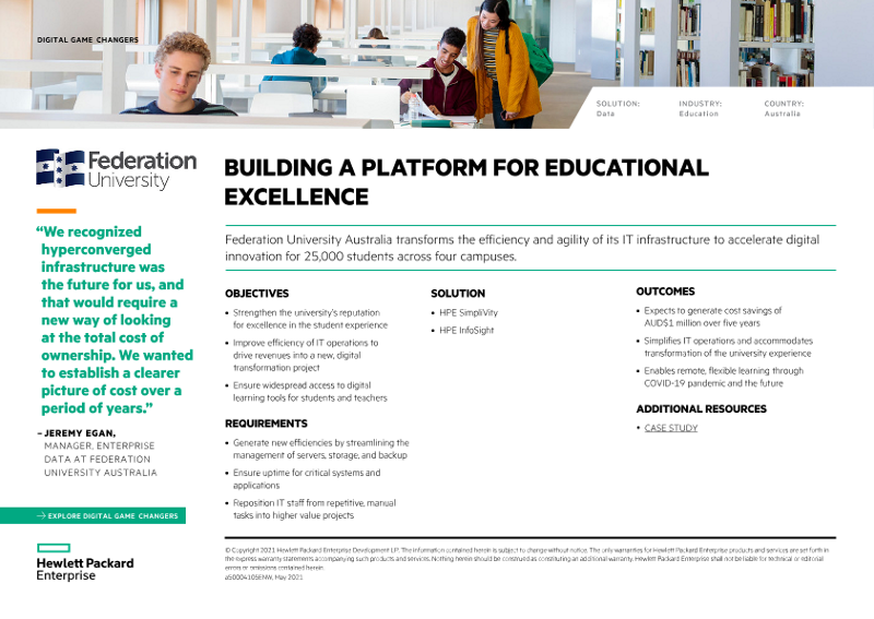 Building a platform for educational excellence – Federation University ...