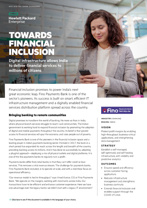 Towards financial inclusion – Fino Payments Bank case study thumbnail