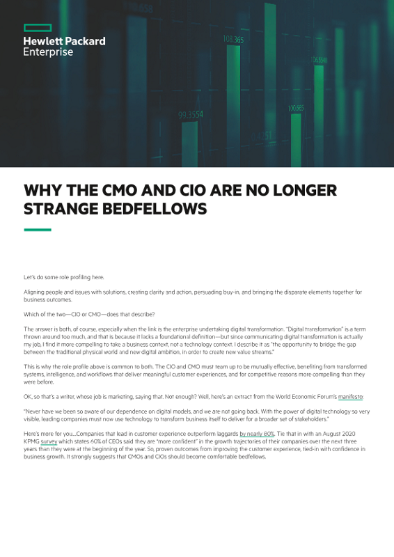 Why the CMO and CIO are no longer strange bedfellows thumbnail