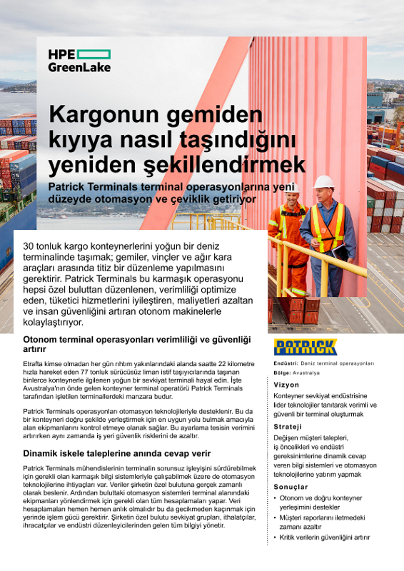 Kargonun gemiden kıyıya nasıl taşındığını yeniden şekillendirmek – Patrick Terminals vaka çalışması thumbnail