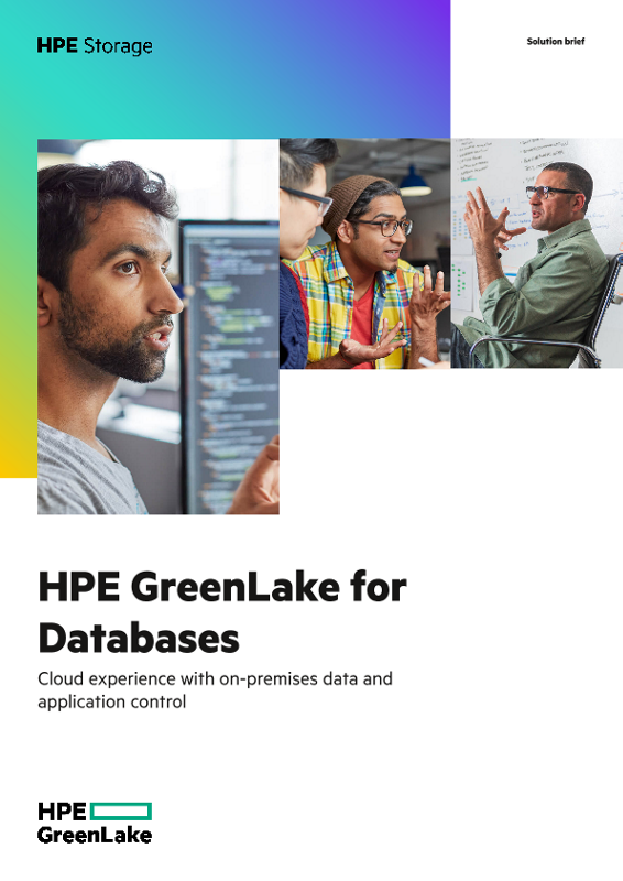 HPE GreenLake for Databases thumbnail