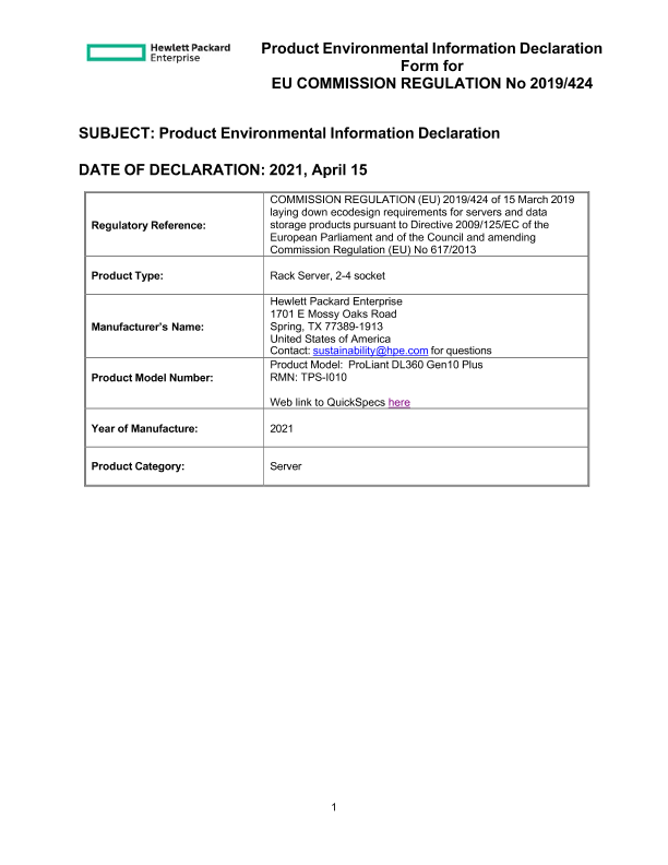 HPE ProLiant DL360 Gen10 Plus thumbnail