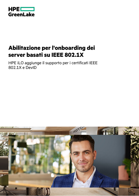 Abilitazione per l'onboarding dei server basati su IEEE 802.1X thumbnail