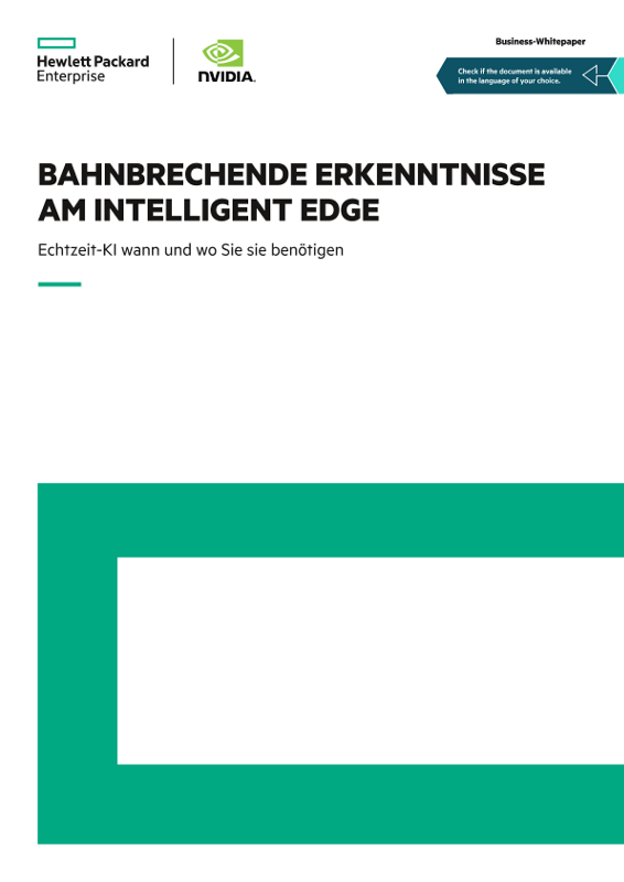 Whitepaper: Bahnbrechende Erkenntnisse am Intelligent Edge thumbnail