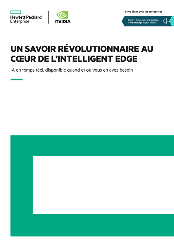 Livre blanc pour les entreprises - Un savoir révolutionnaire au cœur de l’Intelligent Edge thumbnail