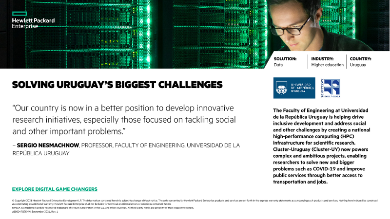 Solving Uruguay’s biggest challenges – Universidad de la República Uruguay companion slide thumbnail