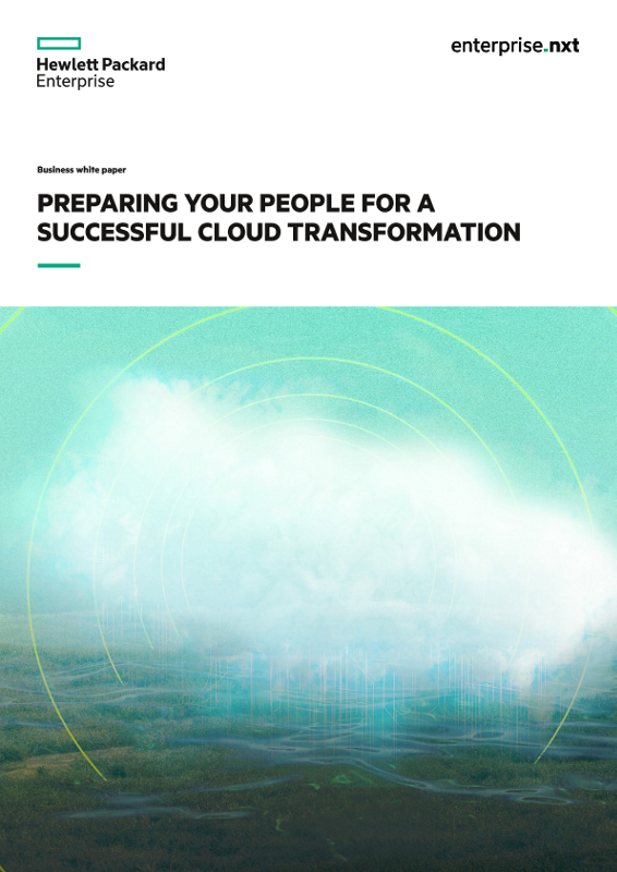 Preparing your people for a successful cloud transformation business white paper thumbnail