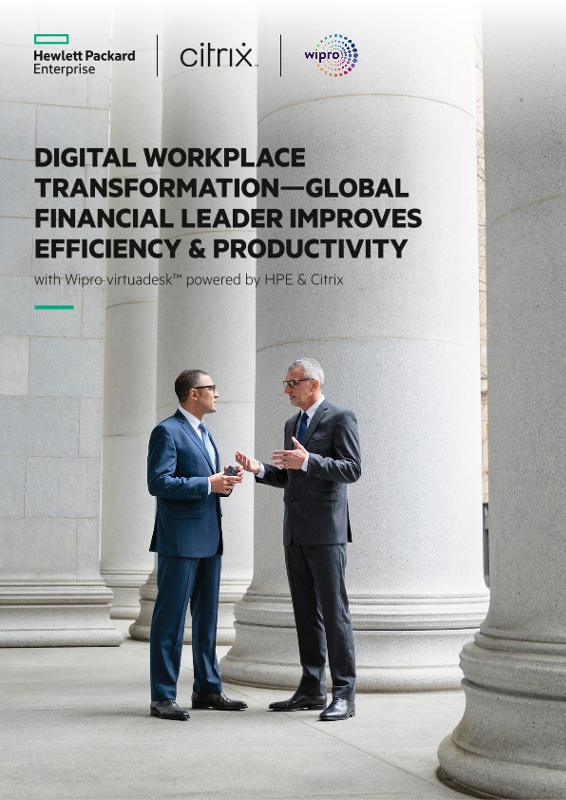 Digital Workplace Transformation – Global Financial Leader improves efficiency & productivity thumbnail