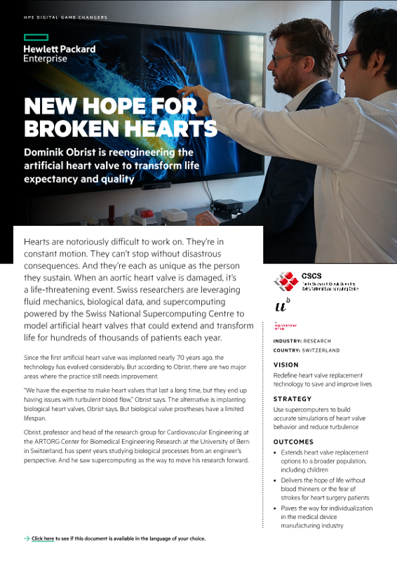 New hope for broken hearts – University of Bern case study thumbnail
