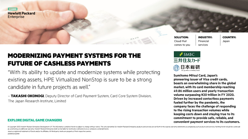 Modernizing payment systems for the future of cashless payments – Sumitomo Mitsui Card companion slide thumbnail