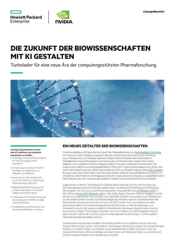 Lösungsübersicht: Die Zukunft der Biowissenschaften mit KI gestalten thumbnail