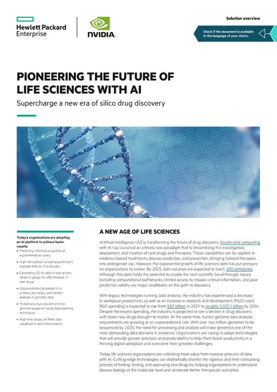 Pioneering the future of life sciences with AI solution overview thumbnail