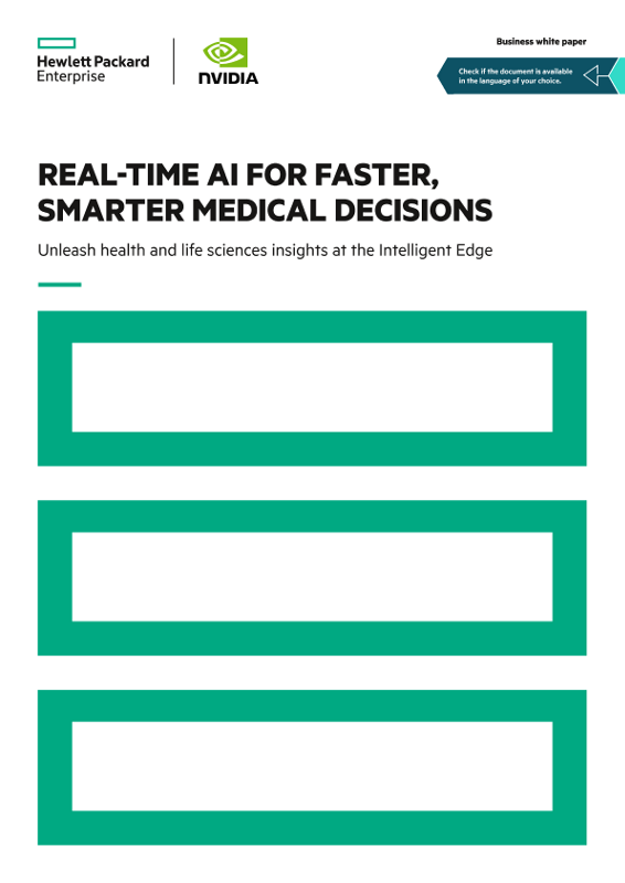 Real-time AI for faster, smarter medical decisions business white paper thumbnail