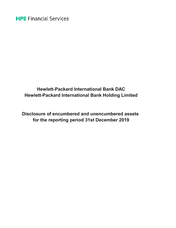 HPIB HPIBHL Asset Encumbrance FY19 thumbnail