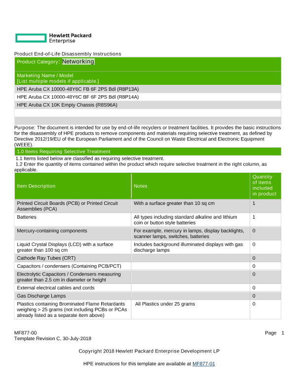 HPE Aruba Networking CX 10000-48Y6C FB_BF 6F 2PS Bdl thumbnail