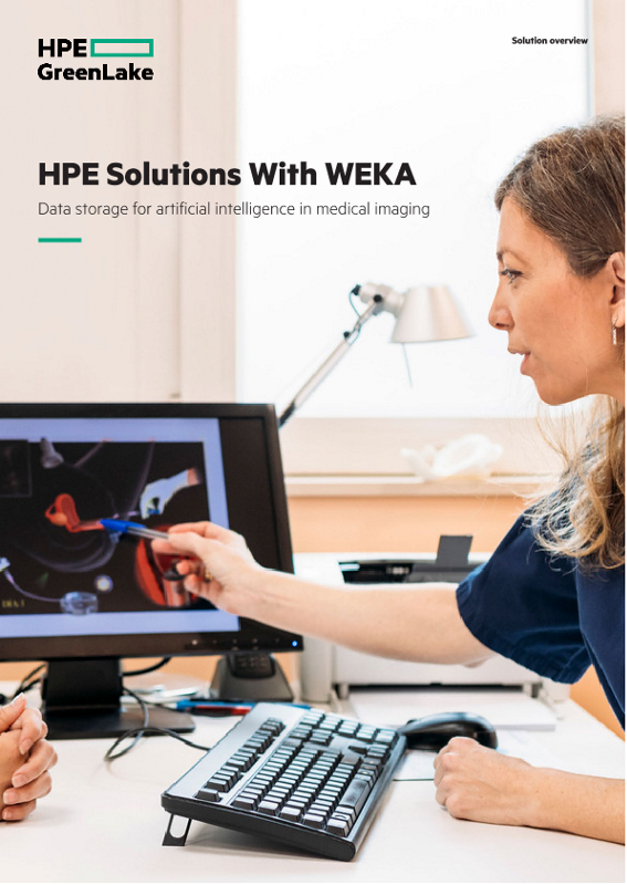 HPE Solutions with Weka - Data Storage for Artificial Intelligence in Medical Imaging thumbnail