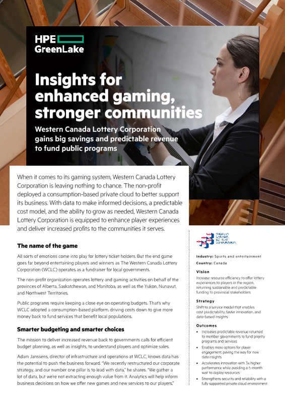 Insights for enhanced gaming, stronger communities – Western Canada Lottery Corporation thumbnail