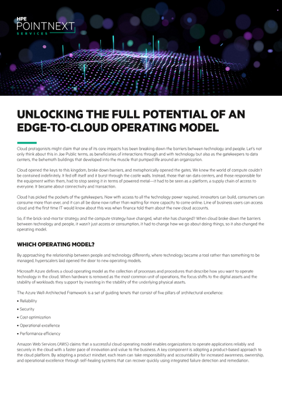 Unlocking the full potential of an edge-to-cloud operating model thumbnail