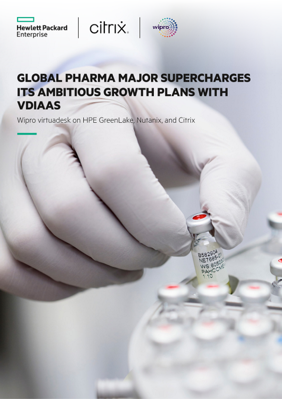 Global Pharma Major Supercharges its ambitious growth plans with VDIaaS brochure thumbnail