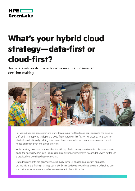 What’s your hybrid cloud strategy – data-first or cloud-first? thumbnail