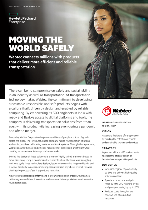 Moving the world safely – Wabtec Corporation case study thumbnail