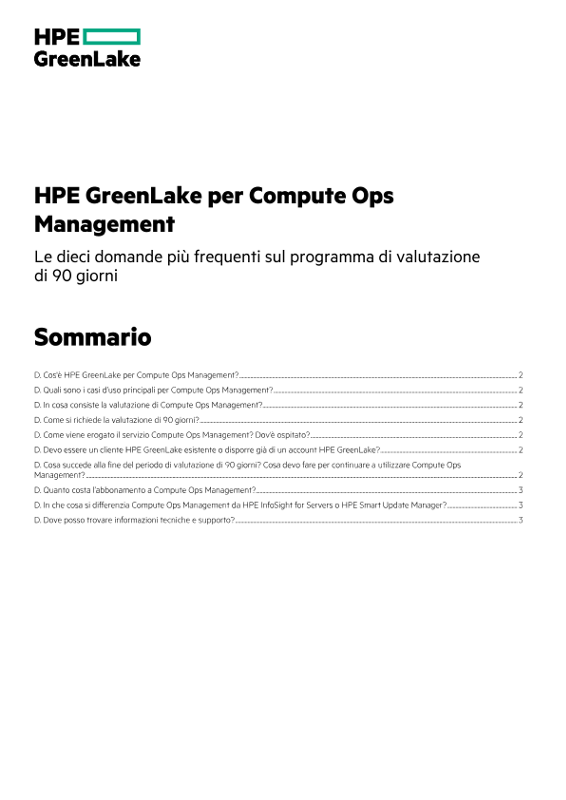HPE GreenLake per Compute Ops Management thumbnail