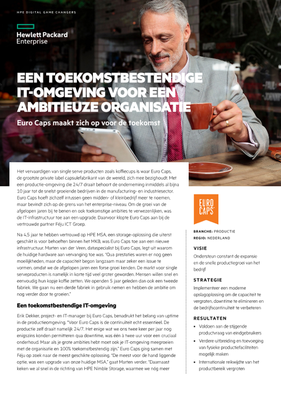 Een toekomstbestendige IT-omgeving voor een ambitieuze organisatie – Productie case study thumbnail