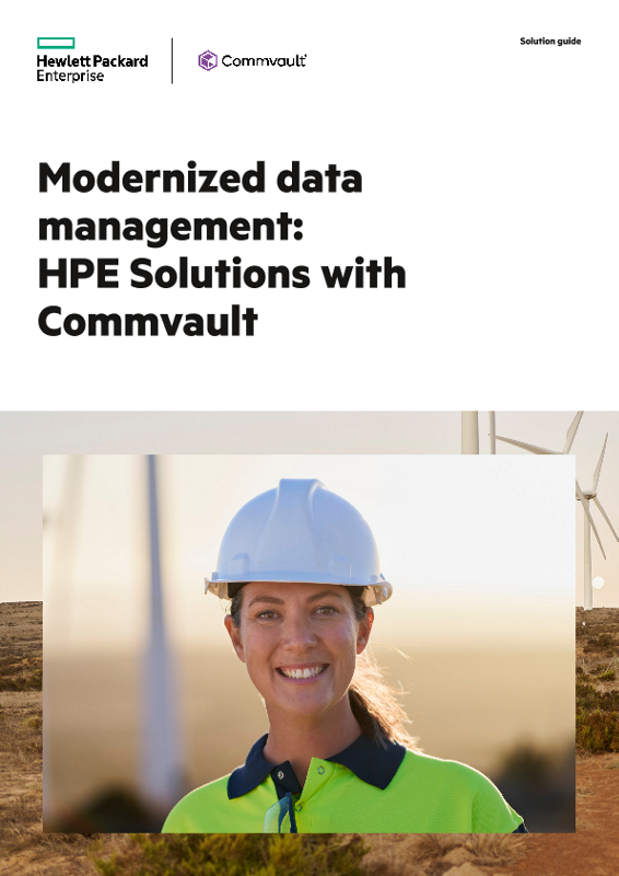 HPE Solutions with Commvault configuration guide