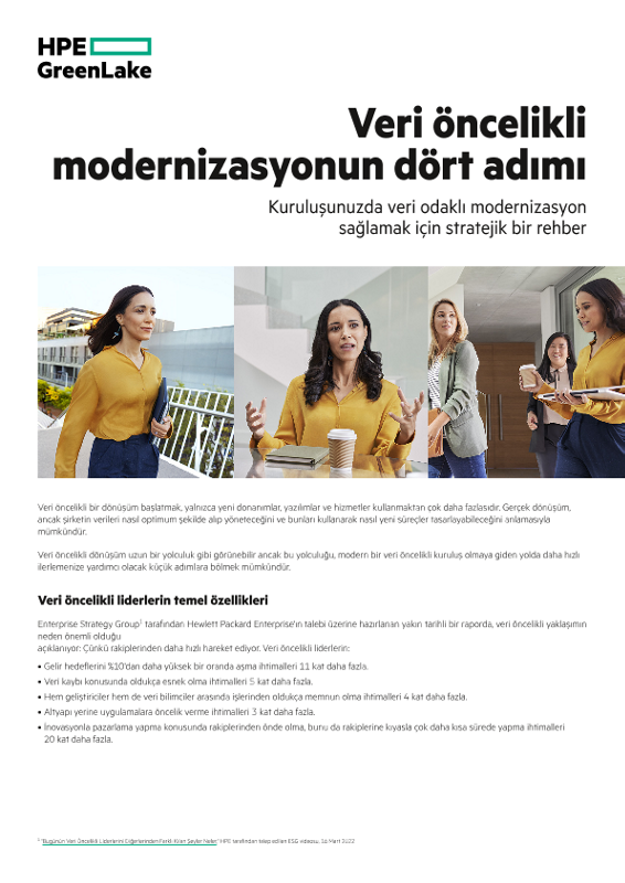 Veri öncelikli modernizasyonun dört adımı thumbnail
