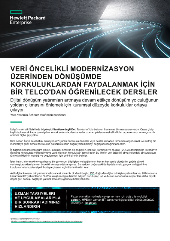 Veri̇ önceli̇kli̇ moderni̇zasyon üzeri̇nden dönüşümde korkuluklardan faydalanmak için bir telco'dan öğrenilecek dersler thumbnail