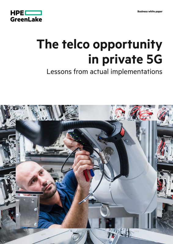 The telco opportunity in private 5G business white paper thumbnail