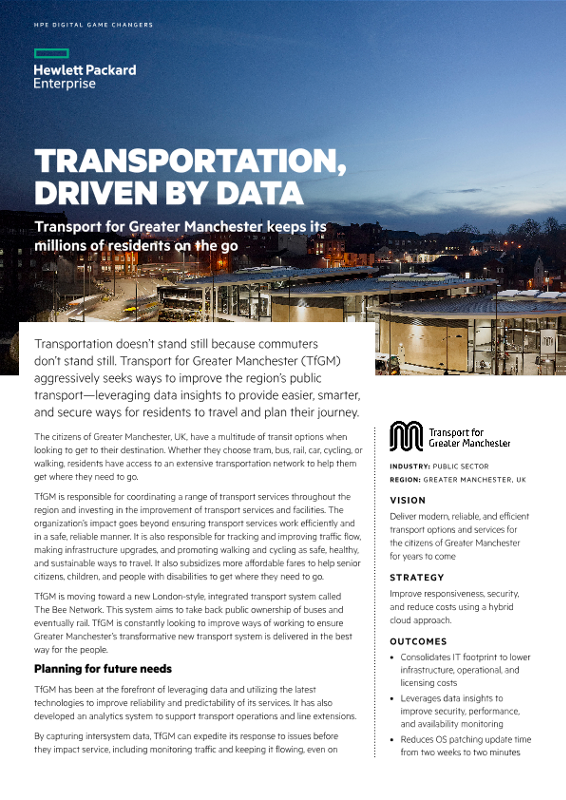 case study transportation data
