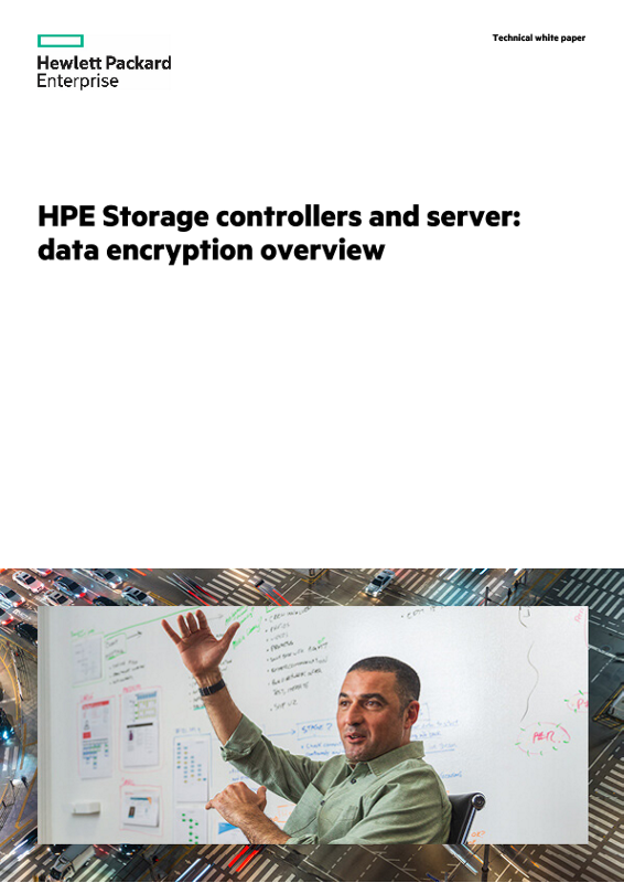 HPE Storage controllers and server – data encryption overview thumbnail