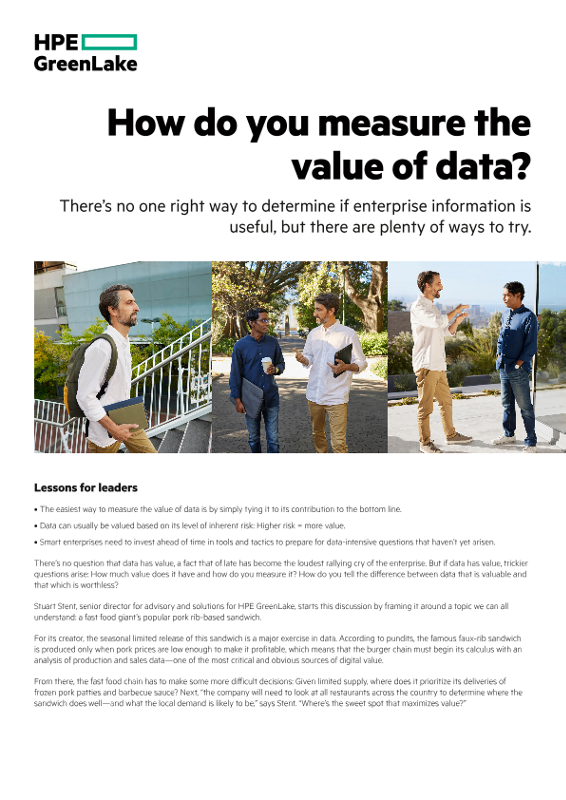 How do you measure the value of data? thumbnail