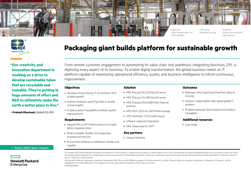 Packaging giant builds platform for sustainable growth – EPL Limited thumbnail