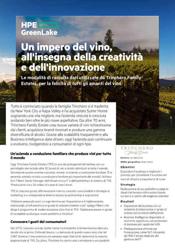 Un impero del vino, all'insegna della creatività e dell'innovazione - Trinchero Family Estates thumbnail