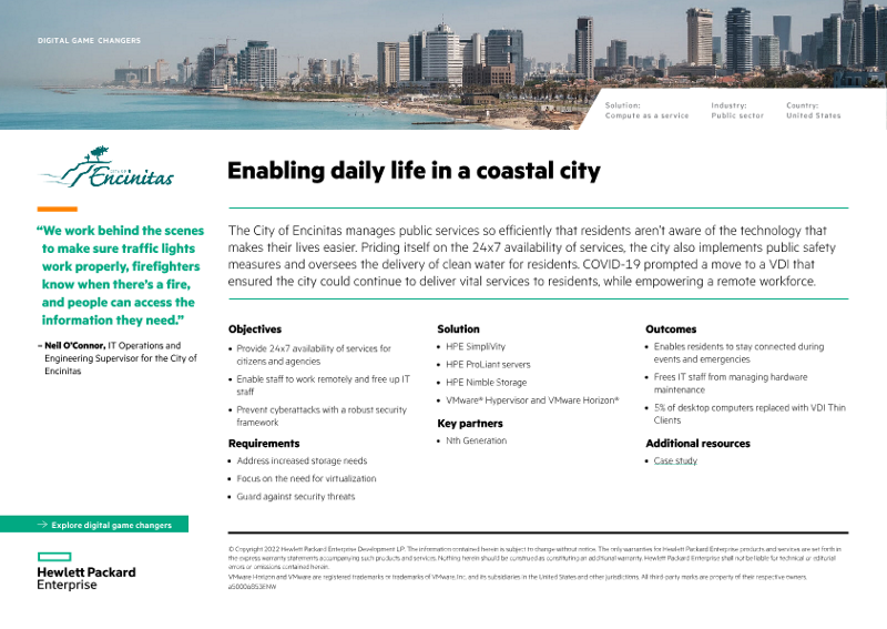 Enabling daily life in a coastal city – City of Encinitas thumbnail