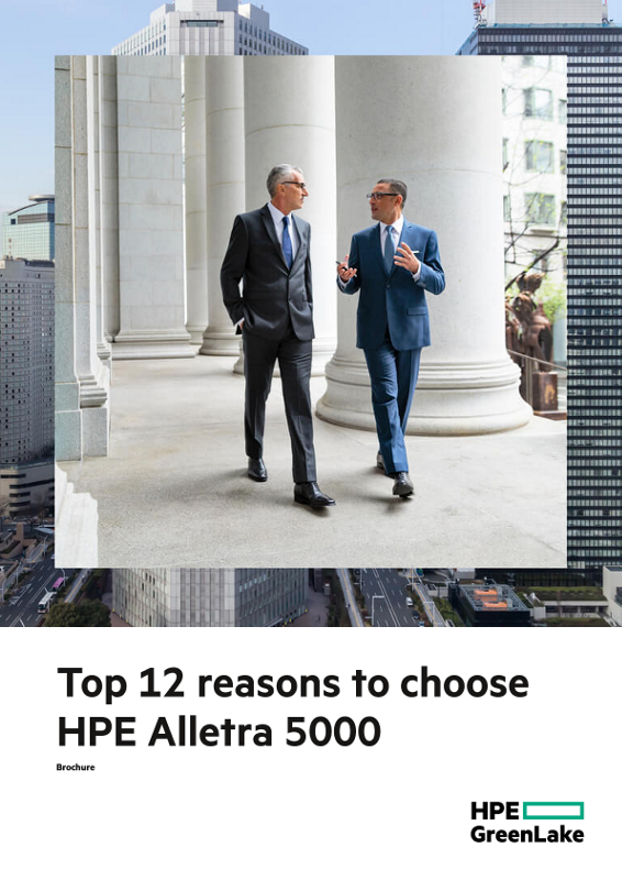 Top 12 reasons to choose HPE Alletra 5000 thumbnail