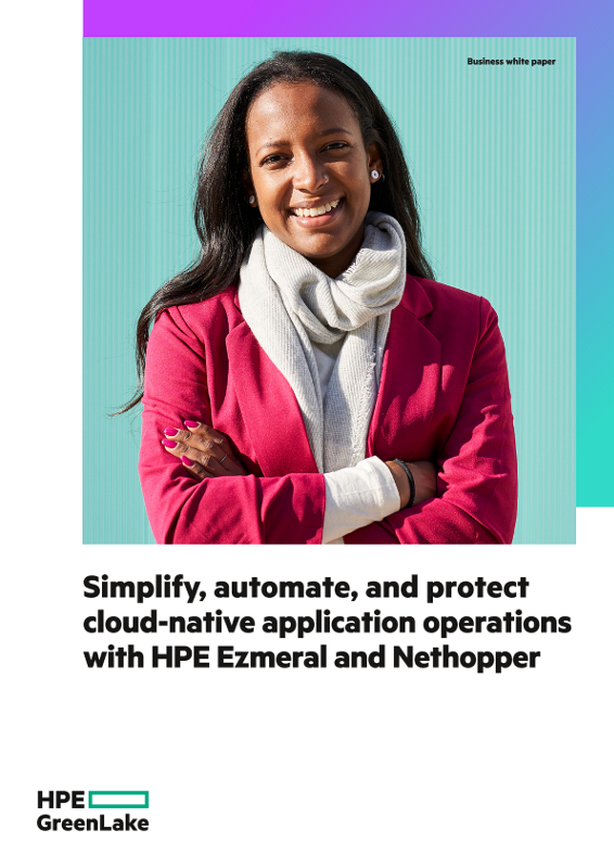 Simplify, automate, and protect cloud-native application operations with HPE Ezmeral and Nethopper thumbnail