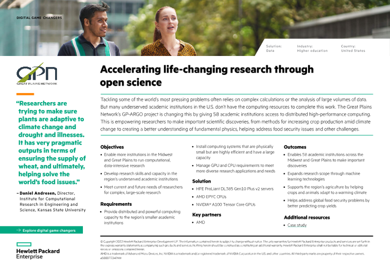 Accelerating life-changing research through open science – Great Plains Network thumbnail